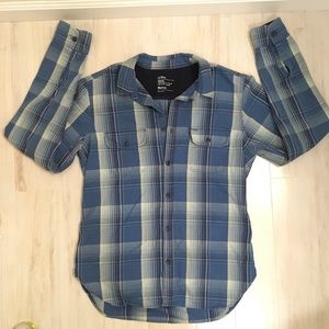 Gap Men’s M Thick Plaid Button Up Shirt